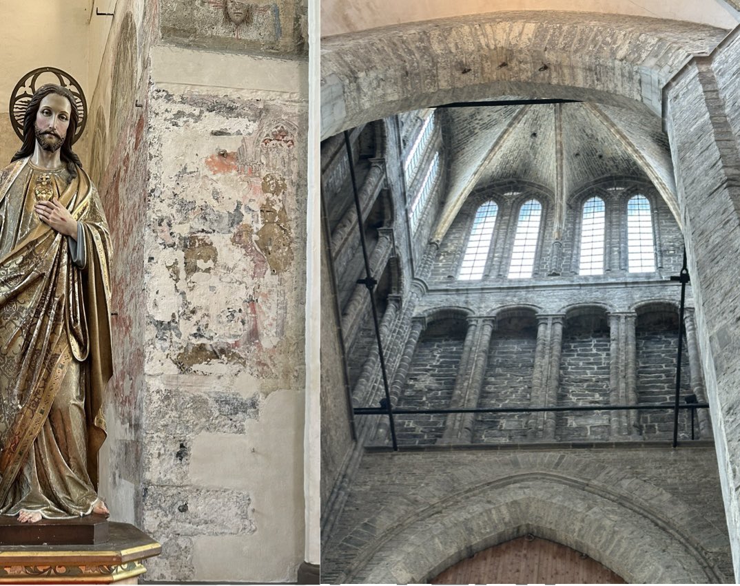 It is interesting to see in Belgium the aftermath of the “Cultural Revolution” known as the Great Iconoclasm by the Calvinist mobs during the Protestant Reformation. These radicals destroyed all the art in churches and public places. Pix (L): a cathedral in Bruges with remnants…