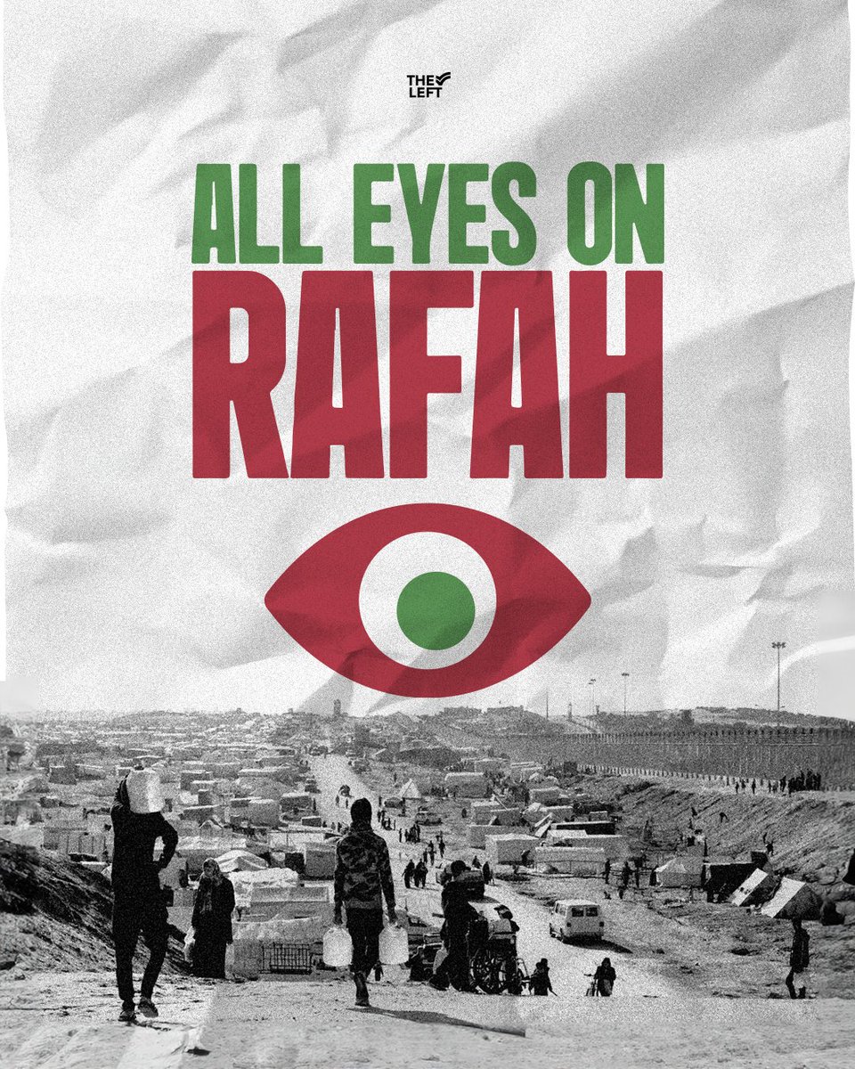 Another barrage of murderous attacks were unleashed by Netanyahu on the border town of #Rafah, the last refuge for displaced Palestinians. Europe and the world cannot just stand idly by. We need a ceasefire now! #AllEyesOnRafah #CEASEFIRE_NOW