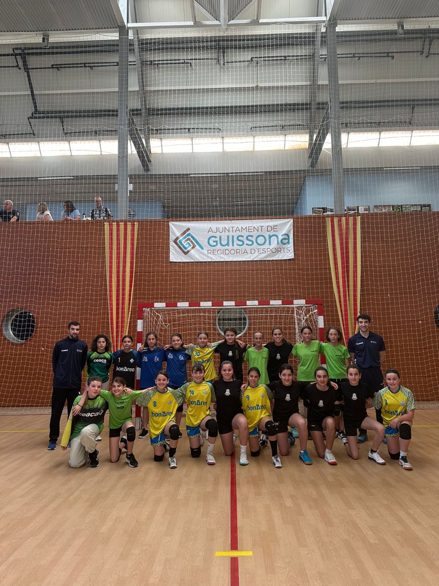📍Lleida (Guissona)
* Entrenadors Referent: Albert Subarroca i Aleix Subarroca

#HandbolCatalà