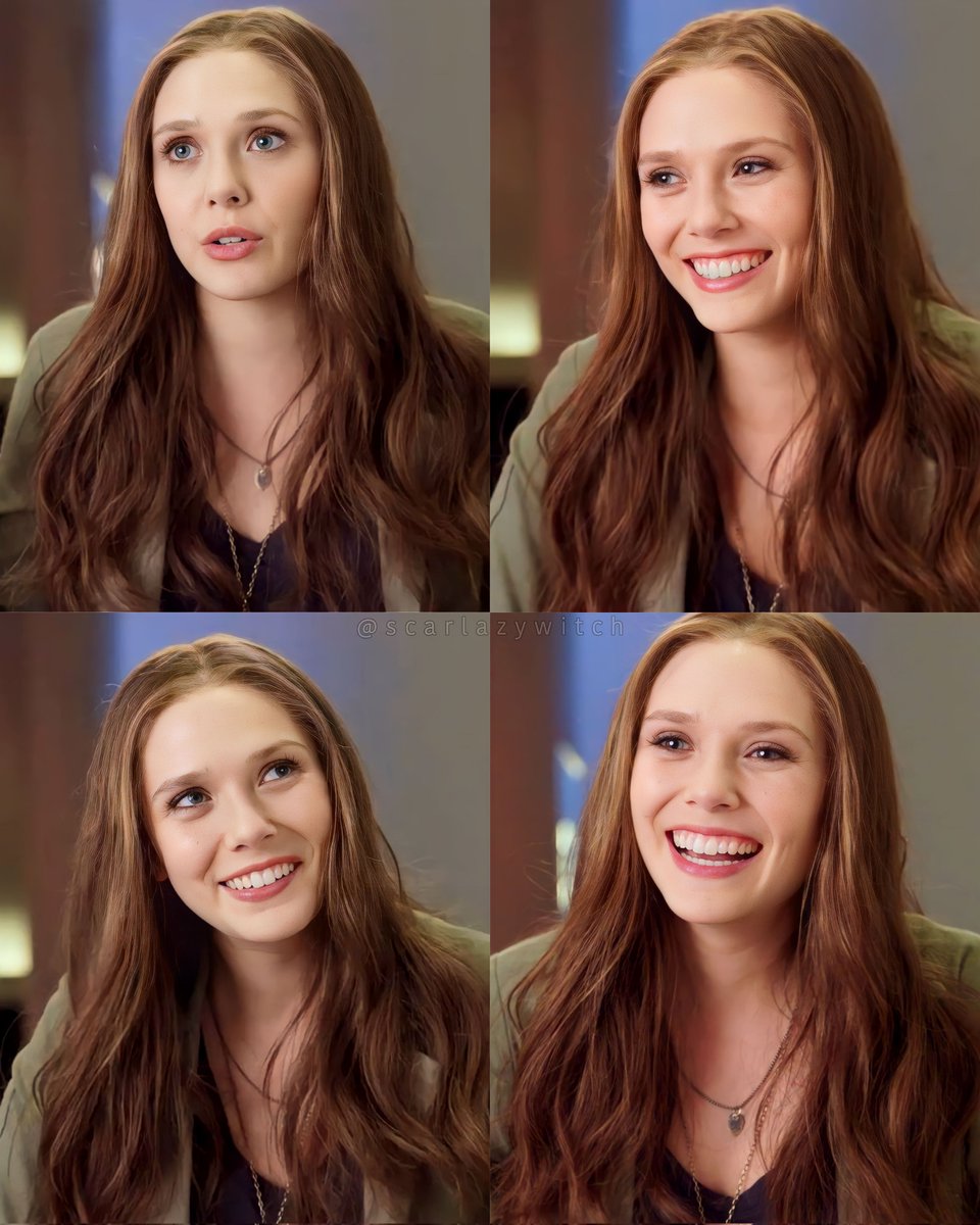 Elizabeth Olsen in a interview for Captain America: Civil War