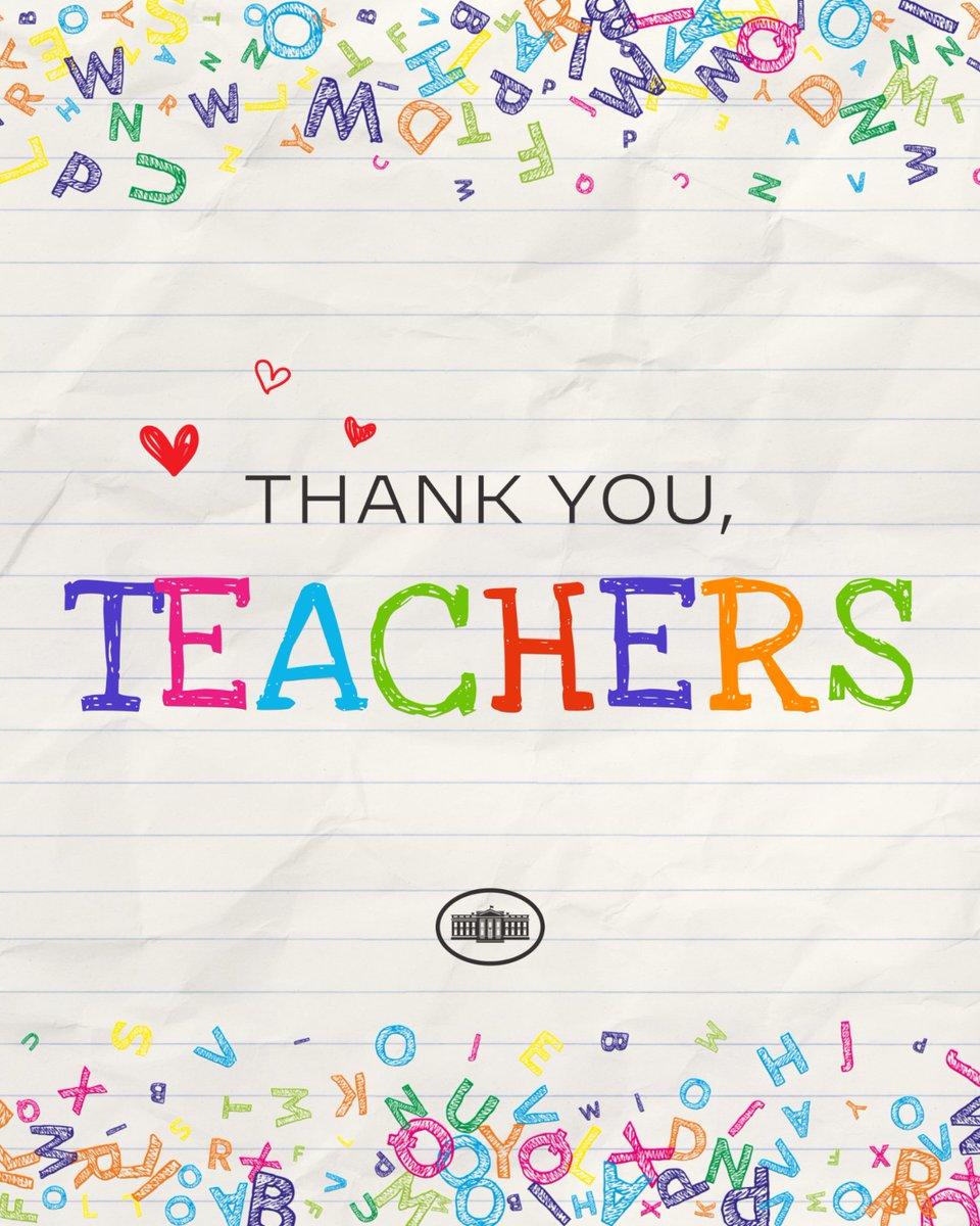 Our nation’s teachers pour their hearts into caring for their students – educating, motivating, and inspiring rising generations. This Teacher Appreciation Day, join us in thanking teachers for their work and dedication.