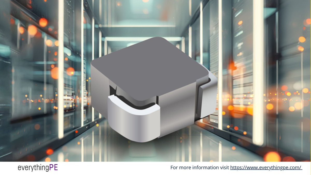 Bourns Unveils High Current Shielded Power Inductors for Data Center Applications

Read more: ow.ly/lT5f50RyG5g

#inductors #magnetics #servers #datacenter #energystorage #networking #embeddedsystems #powersupplies #powerconversion #powermanagement #powerelectronics