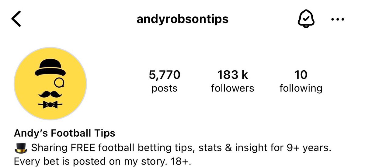 🎩 Andy’s Football Tips tweet media