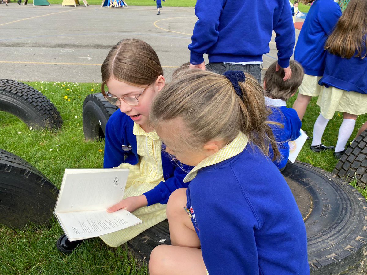 Our Outdoor Library has been a great success! 📖