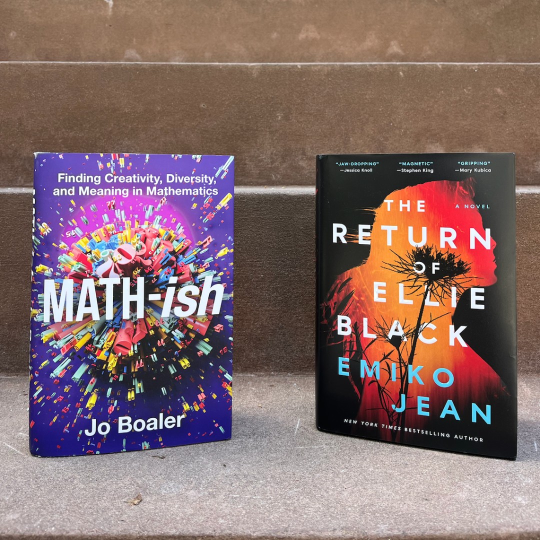 Happy pub day to two the future of agency clients! Both Math-ish by Jo Boaler (@harperonebooks) and The Return of Ellie Black by Emiko Jean (@simonbooks) are available wherever books are sold.