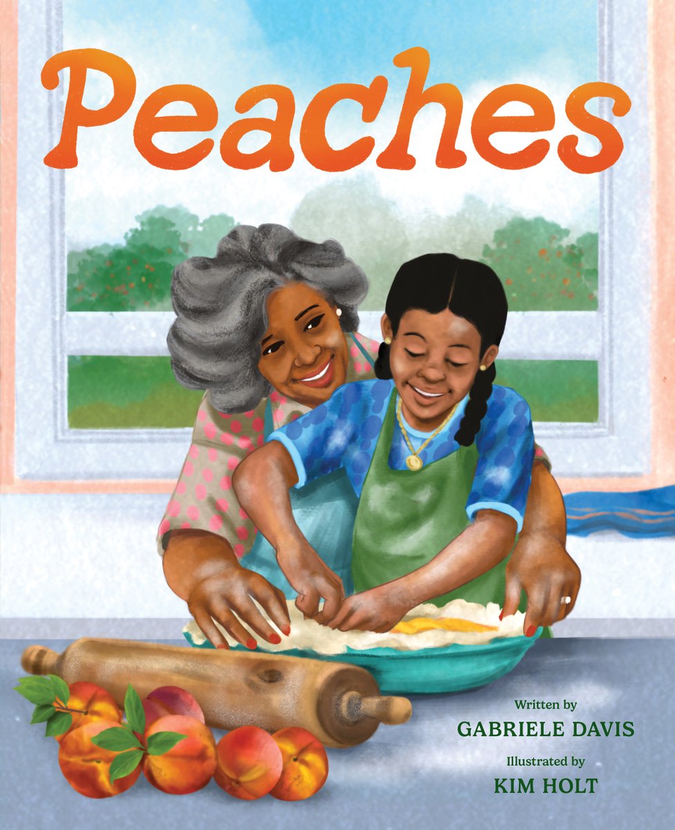 #PeachesBook by @GDavisBooks & Kim Holt is out today! Delight in the warmth of family traditions in this multigenerational story of love, healing, and homemade peach cobbler! #BookBirthday bit.ly/3SIkJIT