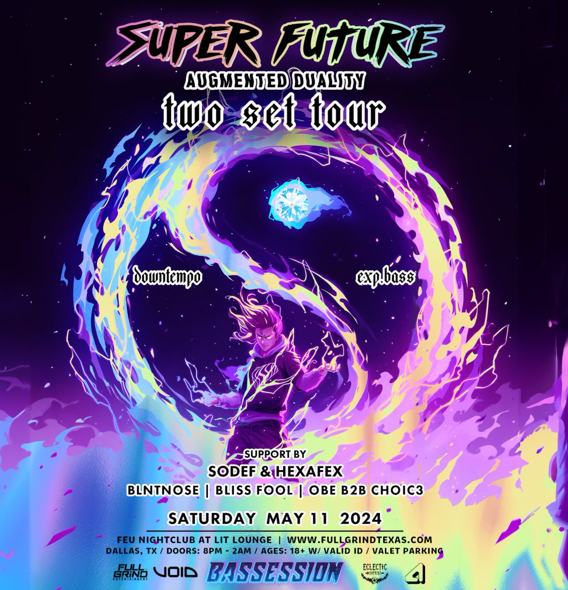 It’s a @SuperFutureDJ weekend in Texas! Friday, Doing tings in Houston with the fellas @zondosounds & @VGuerillaz Then going defcon 5 mode in Dallas, Ass will be thrown, the ground will shake & the authorities have been warned!