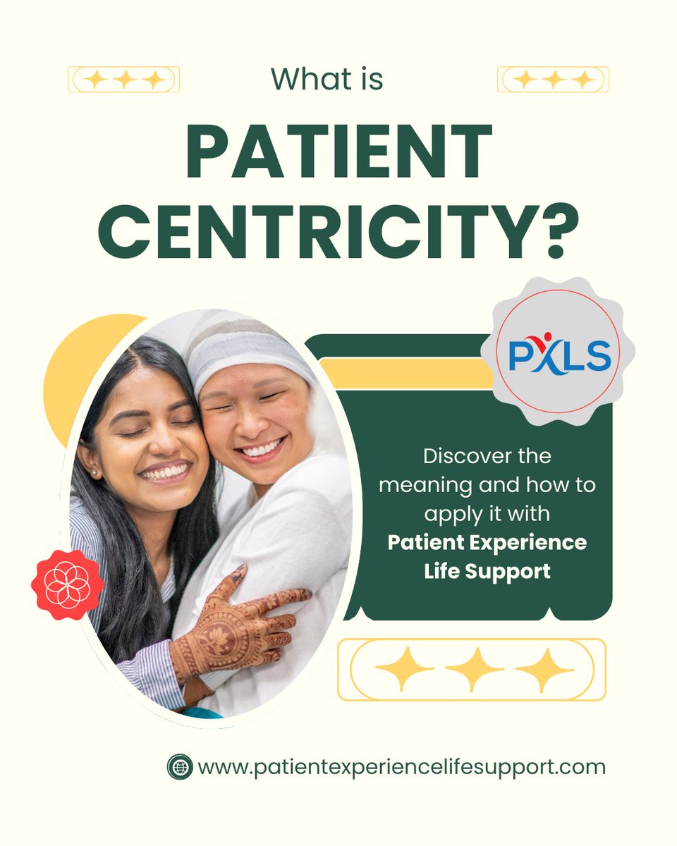 Patient Centricity!  Do you know what it means and how to apply it?

patintexperiencelifesupport.com

#PatientCare #patientcentricity #patientcentric #patientcentered #patientexperience #patientsatisfaction