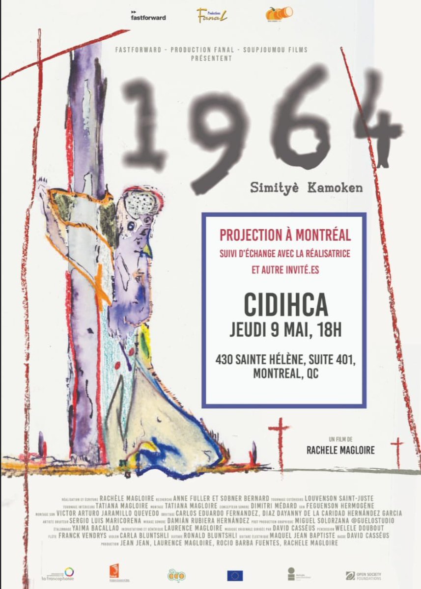 Ce jeudi 9 mai, projection de 1964: Simityè Kamoken au <a href="/leCidihca/">CIDIHCA</a> a #Montréal. Je serai présente pour une discussion après le film.