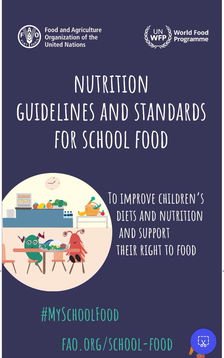#Ghana 🇬🇭 is playing a key role in the process of developing a global methodology for designing school meal nutrition standards, which many countries will be able to use to develop their own #MySchoolFood #FAO #WFP