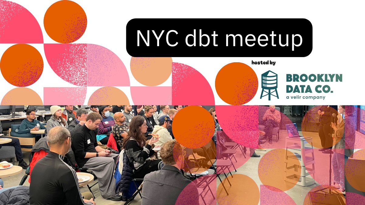 🚨There's only a few seats left for next week's NYC <a href="/dbt_labs/">dbt Labs</a> meetup! We've got an amazing lineup this quarter, and can't wait to have you join us at the @GCsports office on Thursday, 5/16. RSVP today to snag one of the remaining spots!
👉ow.ly/RkKe50RxYZ1