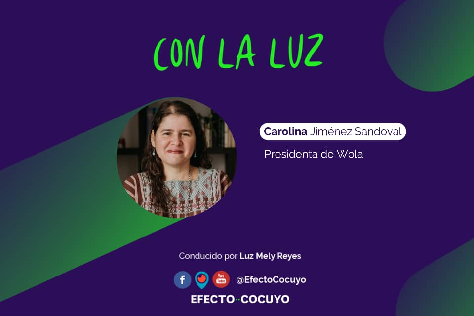 Este #7May, @LuzMelyReyes conversará con @cjimenezDC, sobre la transición política en Venezuela y los DD.HH. en Latinoamérica, en #ConLaLuz ⏰ Transmitiremos a las 7:00 pm por #Periscope #FacebookLive y en #Youtube ➡️ bit.ly/4aqp5vr
