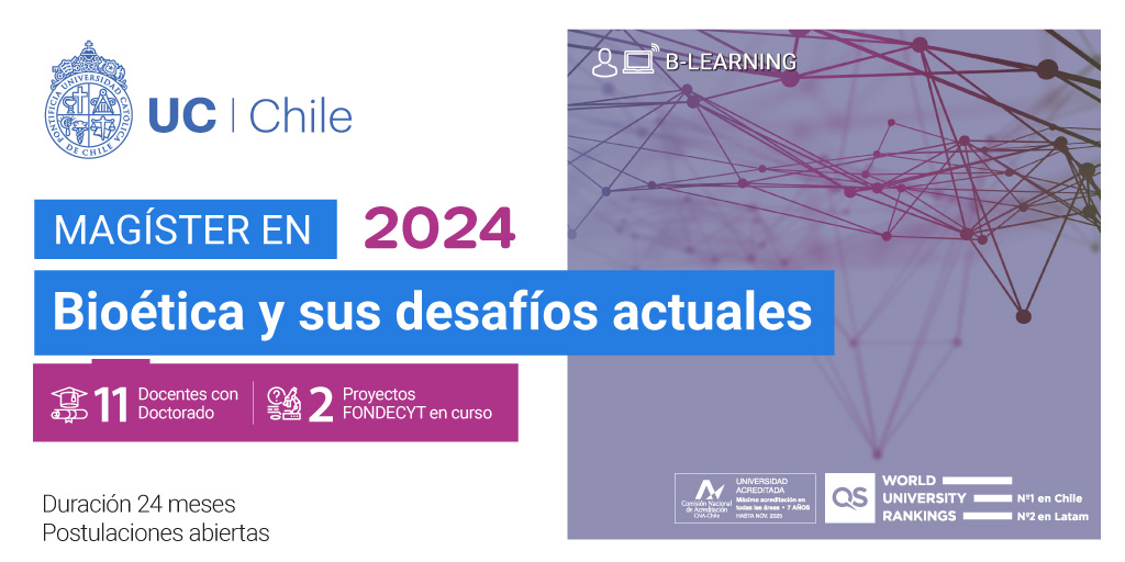 Este programa cuenta con un cuerpo académico de excelencia, con alta productividad científica y nivel formativo con certificación de postgrado, destacando 11 docentes con doctorado y 2 proyectos FONDECYT en curso.
medicina.uc.cl/postgrado/magi…