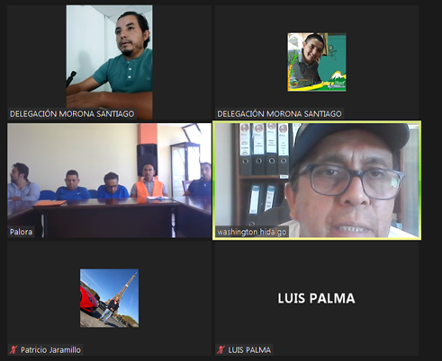 #Morona | #CPCCS  realiza la reunión de enlace con el GAD Palora y la Veeduría Ciudadana  para “ VIGILAR EL MEJORAMIENTO DE LA CARPETA ASFALTICA DE LA VIA PALORA-NUMBAYME-TARQUI..." 
#ConsejoEnTerritorio