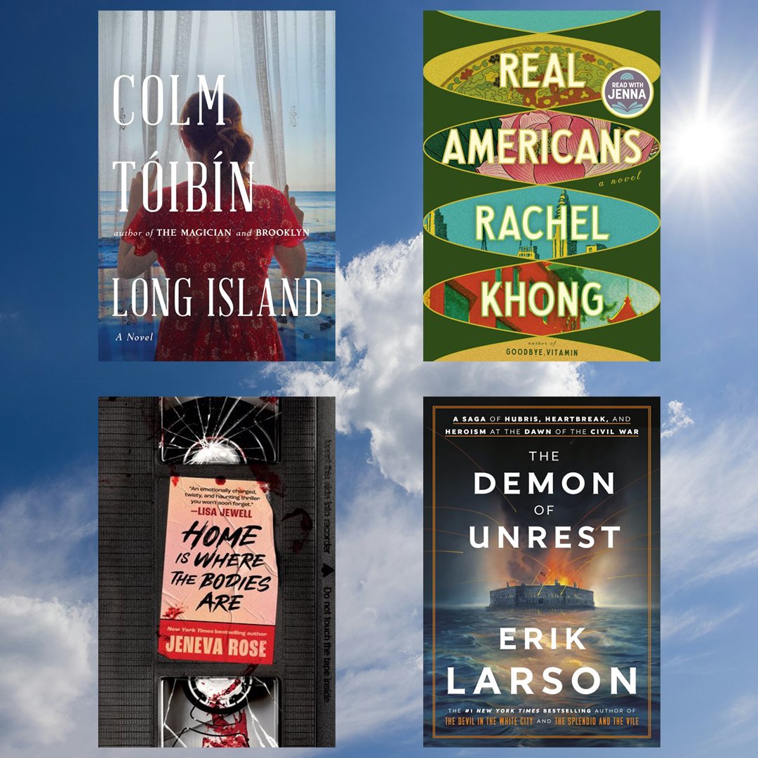 Check out some new books we want to highlight on this #NewTitleTuesday. We have new titles by #ColmTóibín, @jenevarosebooks, @rachelkhong, and @exlarson. Call the reference desk or visit our online catalog to reserve these books. Link below. 📎👇
oceancity.bibliocommons.com

#OCFPL