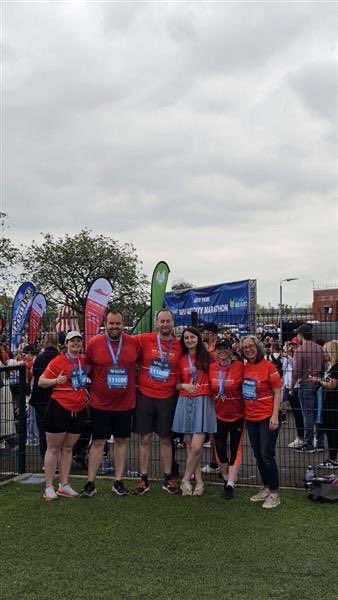 Massive congratulations to our colleagues who took part in the Belfast City Marathon @marathonbcm at the weekend, while also raising over £4000 for @AirAmbulanceNI 👏🏻.