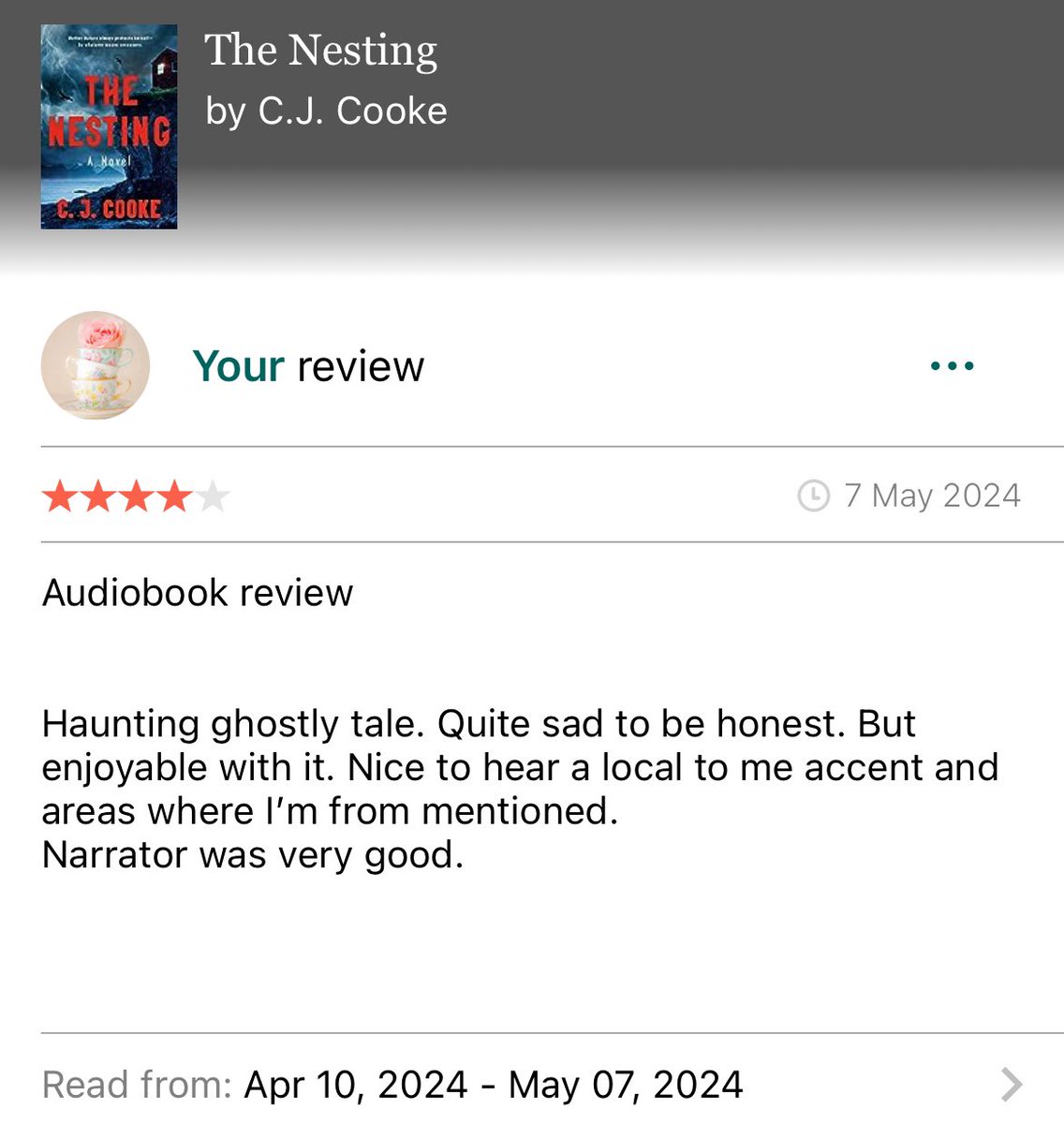 #audiobookreview