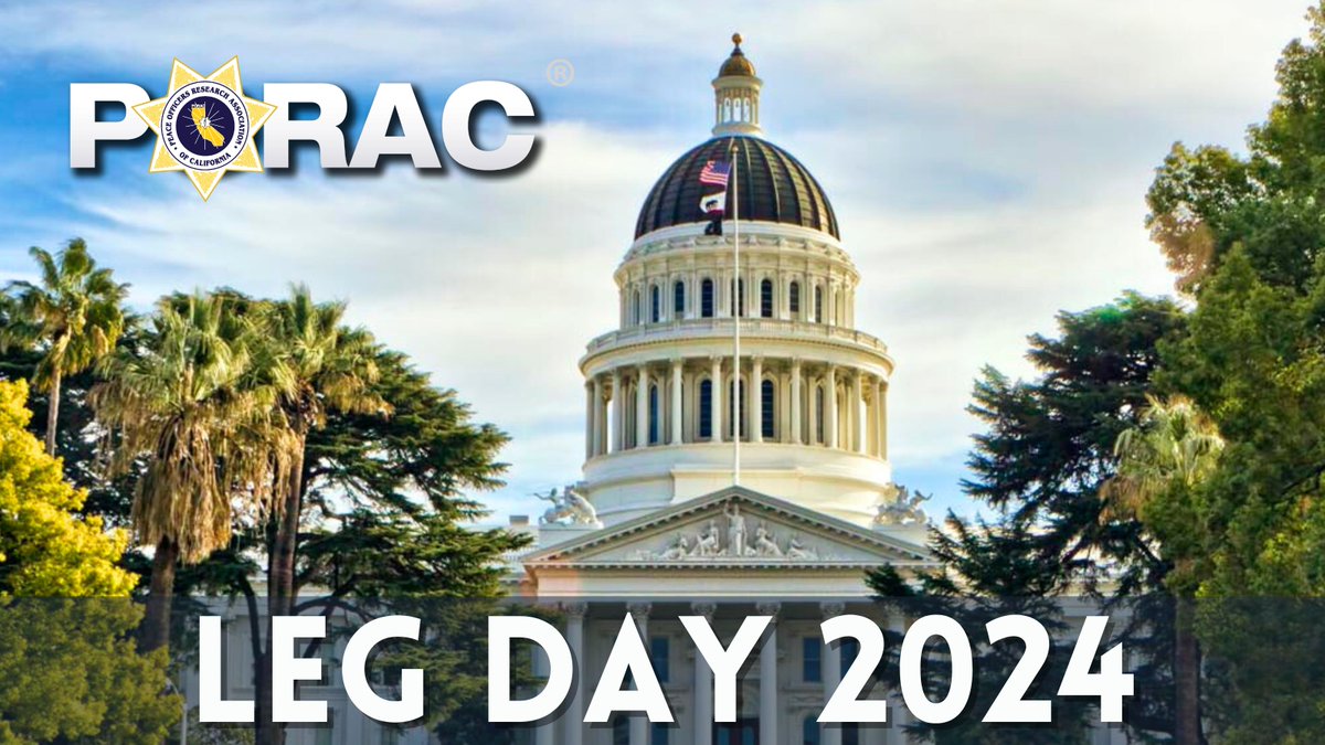 Another day of putting in the work to make a difference for the #lawenforcement profession in California. The PORAC team is ready to kick off legislative day!