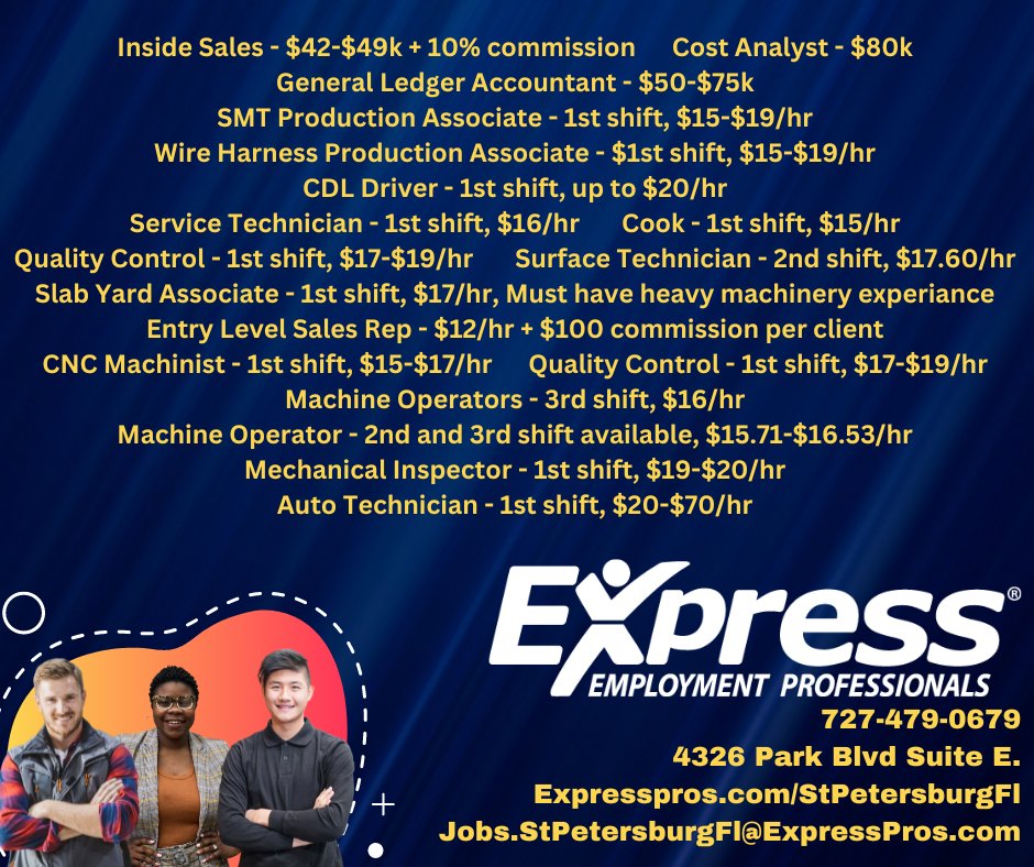 #HotJobs
#ExpressPros