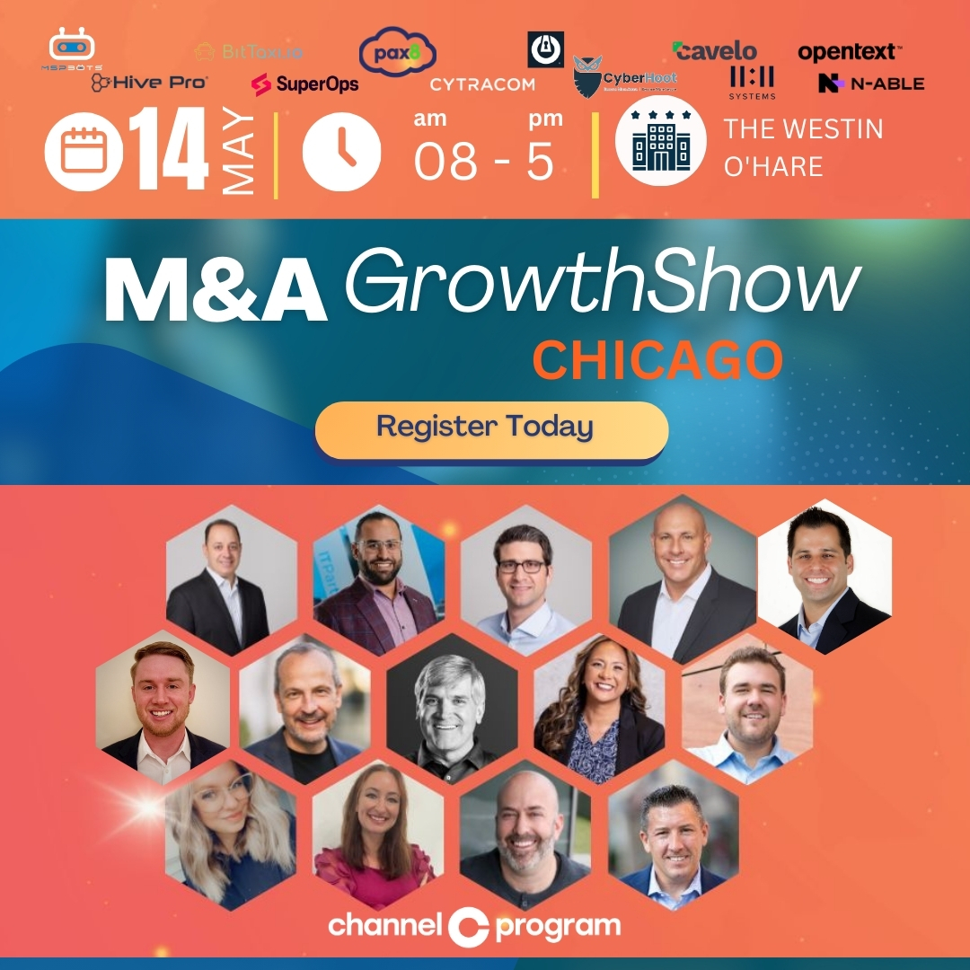 Calling all MSP leaders! Elevate your game at the MSP M&A GrowthShow, May 14, at The Westin O'Hare, Rosemont, IL. Dive into M&A insights, meet top dealmakers, and drive profitability in 2024! Limited spots available. Register now: ow.ly/v8kk50RxpKZ #MSPGrowth #MSPCommunity