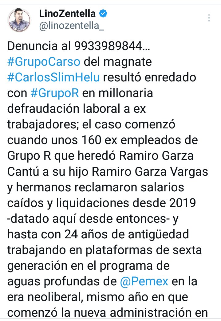 HdezRolon's tweet photo. Estamos en ASIPONA Tuxpan, Veracruz.
Protestando y peleabdo por nyestros dere hos laborales los cuales sr están retrasando por la presidenta de la junta federal de conciluacion de trabajo No. 3.
El LAUDA ya lo GANAMOS y no quieren que hagamos valer nuestros derechos
SLIM PAGAA https://t.co/jLdn7fkYuF