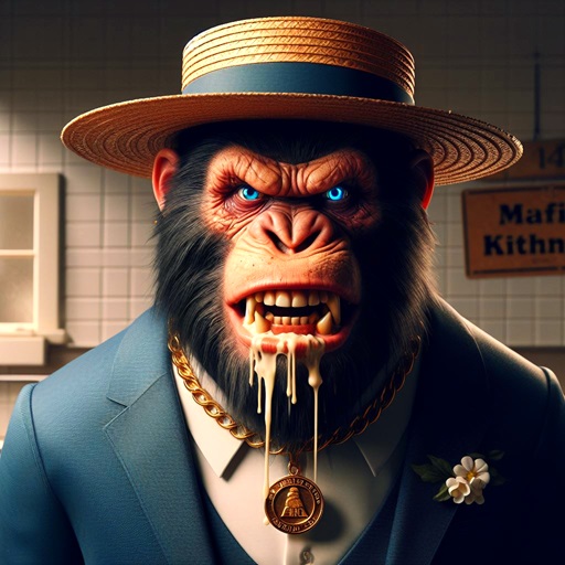 LitBitOfCrypto's tweet image. Limited Edition NFTs now available. Get Sammy from the Mafia Collection here: truffle.wtf/project/ABAPES…
#amishbutterapes #NFTCollection