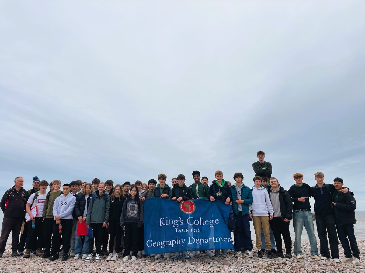 Recently, our Fourth Form geographers travelled down to Sidmouth to collect data on the beach, measuring rock size, length and the gradient of the beach incline. Afterwards, they surveyed the public for their opinions of coastal management - a fantastic day was had by all!