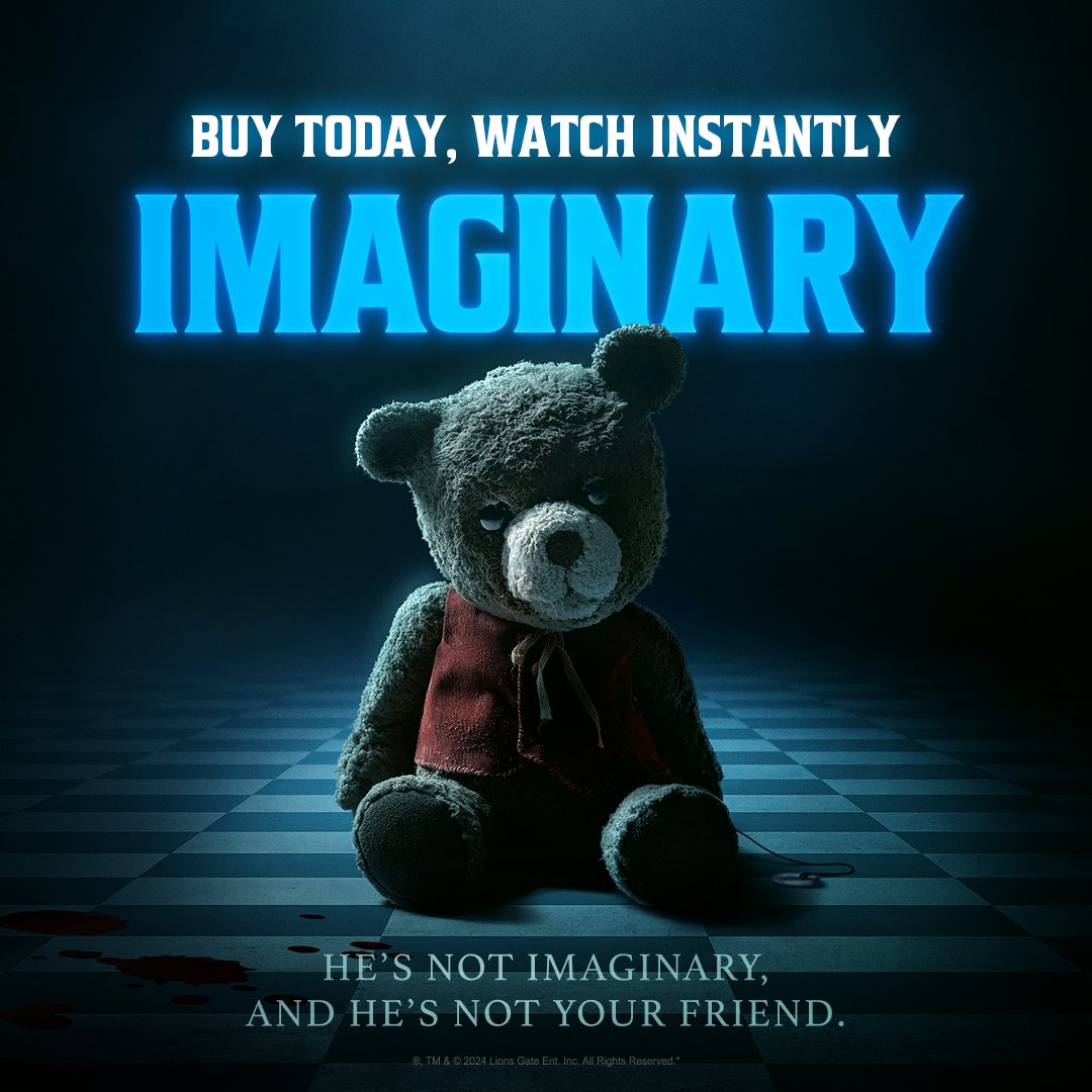 chauncey is just a click away. #ImaginaryFilm - buy now and watch at home instantly