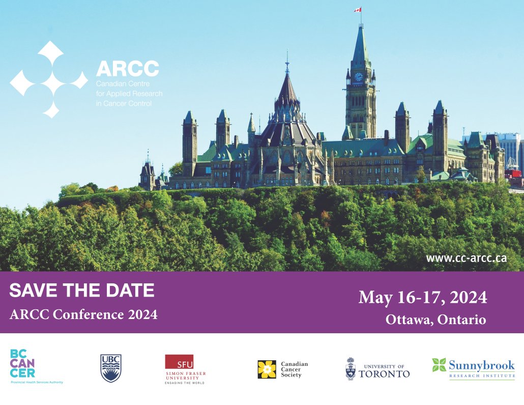 Don’t miss the plenary panel on Raising the Bar for Patient Engagement at the ARCC Conference on May 16. @cancersociety’s own Judit Takacs, Dir. of Partnerships & Engagement, will offer the research funder's perspective on strategy and expectations. Visit cc-arcc.ca/arcc-conferenc…