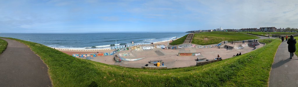 Skate park panorama, Whitley Bay #whitleybay #panorama #northeastpanorama #skateparkpanorama
#livingbythewater