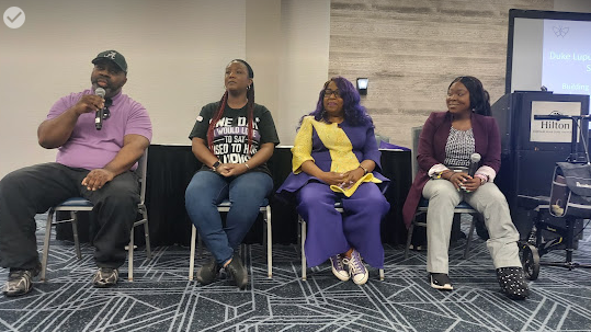 The Duke Lupus Clinic’s goals are to build community, provide education and raise awareness about the disease. Clinicians, advocates, health coaches and people living with lupus recently shared their experience at the clinic’s first in-person Lupus Awareness and Community Event.