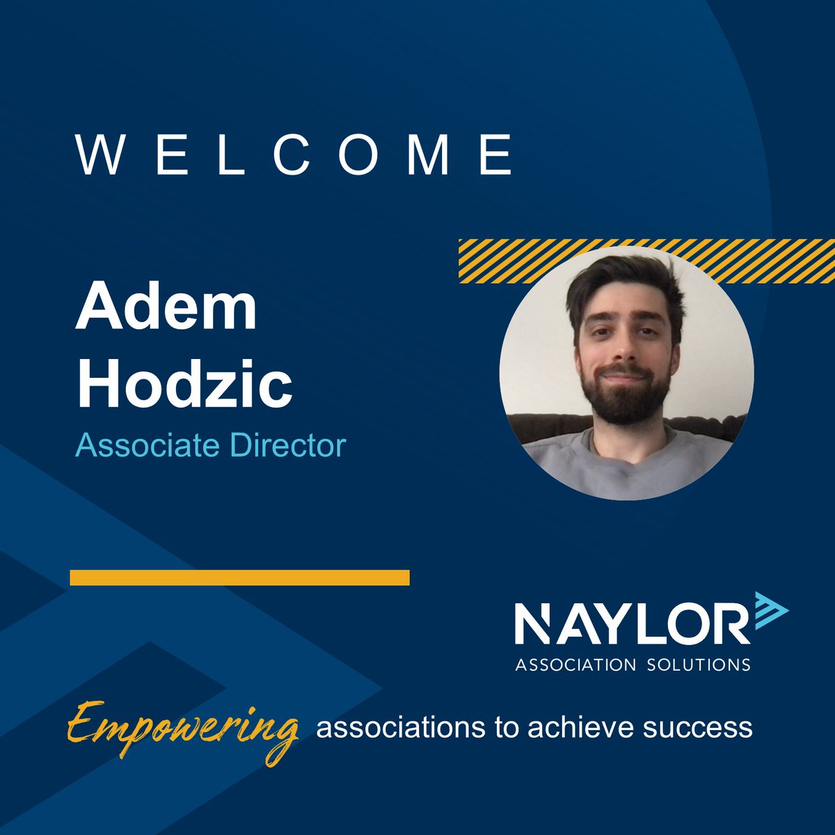 🎉 Say hello to Adem Hodzic, our latest addition to the team! We're thrilled to welcome Adem as our Associate Director here at Naylor. Welcome aboard Adem! We're so excited for you to join our Naylor family! 😊 #NewHire #NaylorCareers