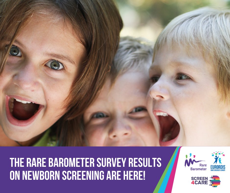 Over 5,000 participants made their voices heard across Europe! The #RareBarometer survey on the opinion of people living with a rare disease revealed that 70% of participants would have liked their condition to have been diagnosed at birth. 🔗 go.eurordis.org/BCvcLA