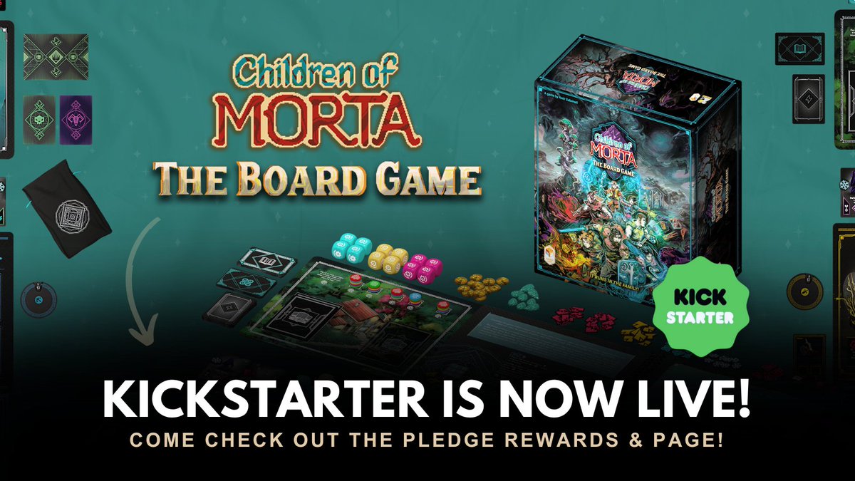 Children of Morta: The Board Game is NOW LIVE on Kickstarter! 🎉

kickstarter.com/projects/roomi…