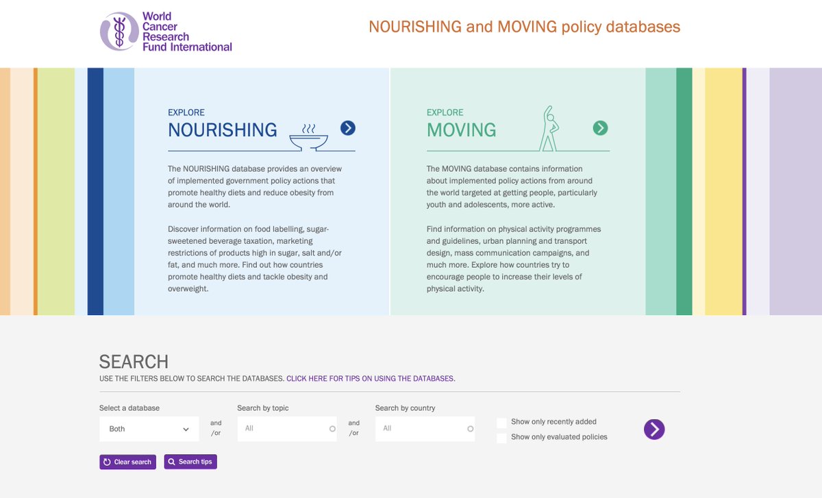 🚨We're exploring the future of our @wcrfint NOURISHING database of diet related policies ✍️To help us plan, please share your experiences so we can learn from you and make valuable improvements ⌛️The survey should take no longer than 5 minutes 🔗surveymonkey.com/r/7QCHFPB