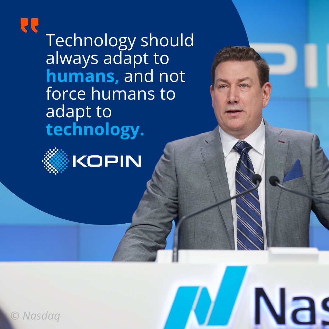 At @Kopin we strive to remove the barriers between humans and technology.

Whether it's a critical situation on the battlefield, the operating room, or a remote work location we design user-centric systems to empower human performance.

#ar #vr #ai #xr #military #medtech #SOFWEEK