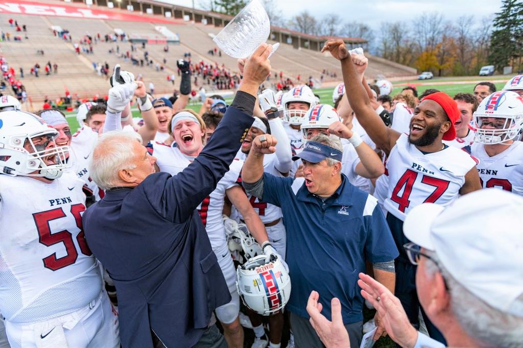 #AGTG After a great conversation with @David_Josephson I am blessed to say I have received an offer from The University of Pennsylvania! Thank you to the Penn coaching staff for giving me this opportunity! @CoachBobBenson @PennFB