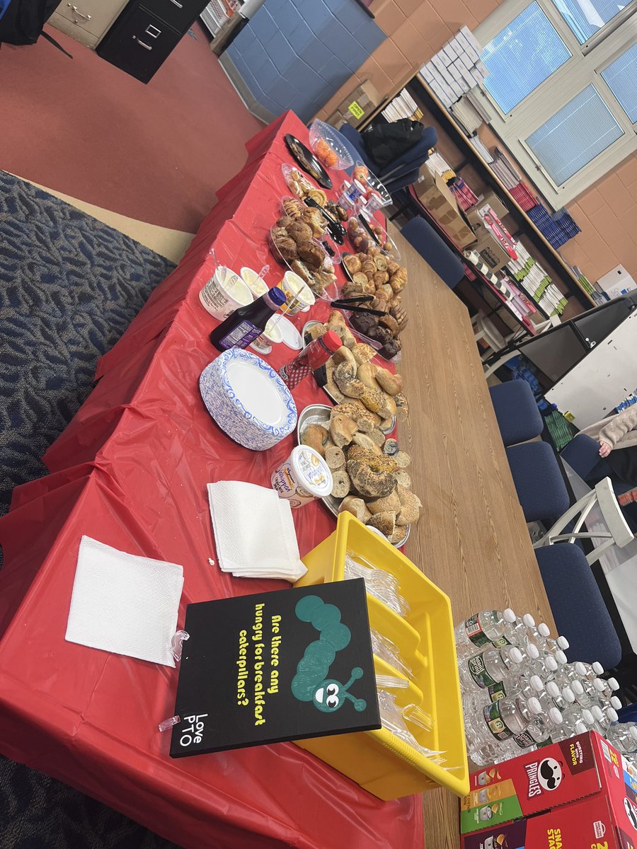 Thank you <a href="/School25PTO/">School 25 PTO</a> for our beautiful breakfast this morning for Teacher Appreciation Week! 🍎<a href="/25Lafayette/">Lafayette Estates School #25</a>