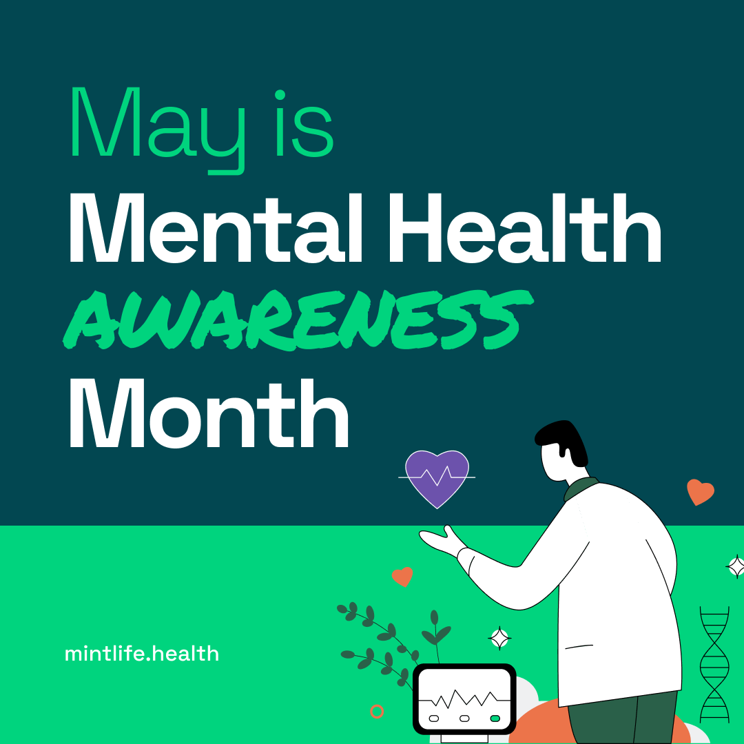 This May, let's embrace Mental Health Month with open hearts and minds. At MintLife, we're dedicated to nurturing your well-being with insights and resources that support mental balance and resilience. 
.
.
.
#motivation #growth #personalgrowth #lifecoaching #selfmotivation
