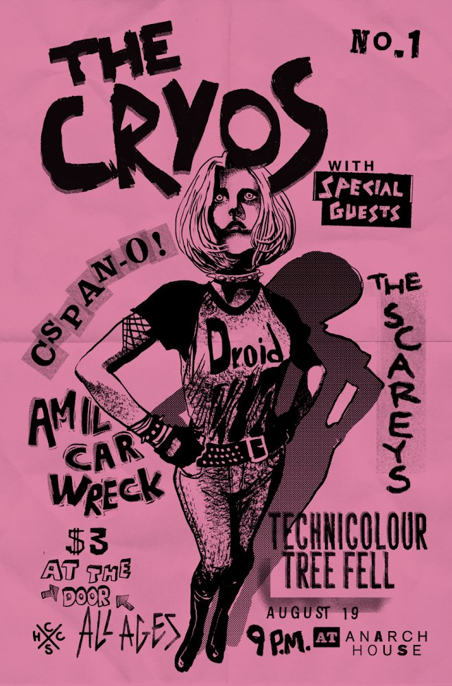 This is my dream project that the entire team has now been working on for years. THE CRYOS -- a punk rock sci-fi no-wave comic book series. Launching on Kickstarter later this month!