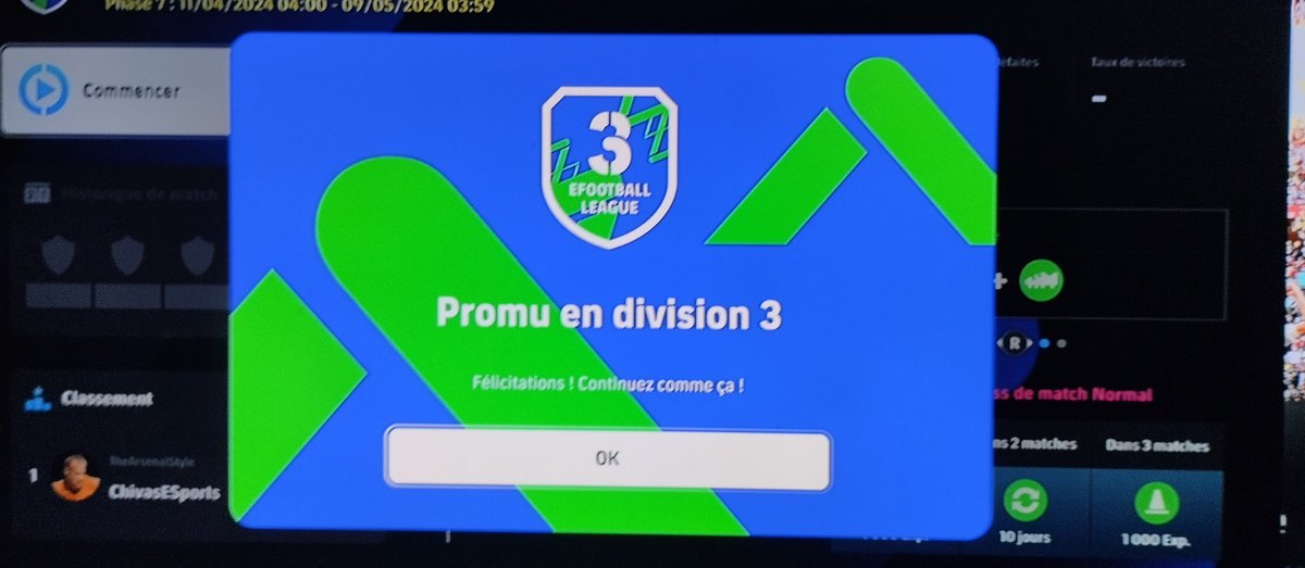 Come back 👊 en Division 3 🔥 #eFootball2024