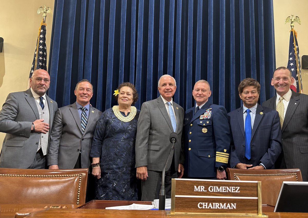 🚨NEW: Honored to have chaired today’s hearing on @USCG shipbuilding! We must work to guarantee America has the best fleet on the planet & secure our nation’s seas from growing threats around the world. ⚓️🇺🇸