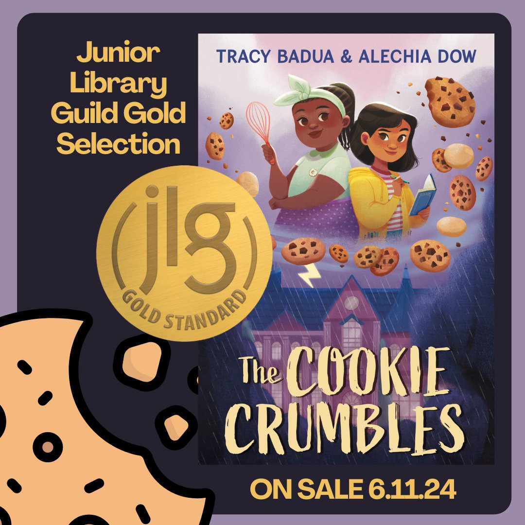 EEEEEEEEEEE!!! Tracy and I are very honored, thank you @JrLibraryGuild !! And thanks all of you out there shouting about this book. We are beyond grateful. And if you want to preorder for yourself or younger readers in your life, please do: barnesandnoble.com/w/the-cookie-c…