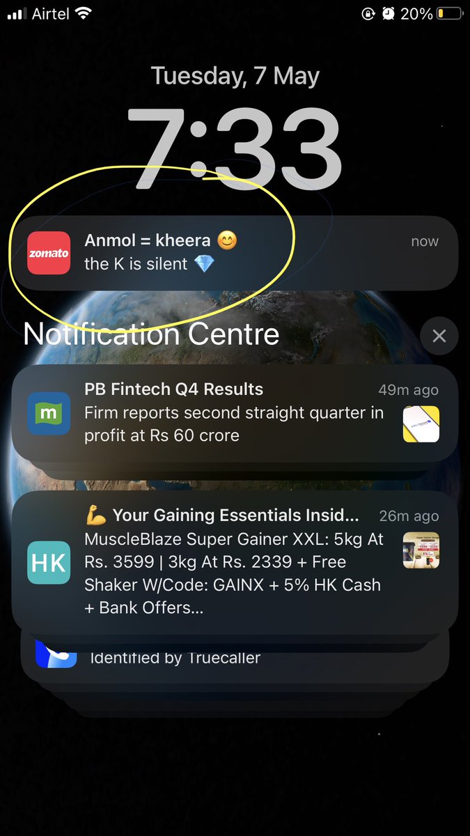 anmolpanwar_'s tweet photo. Can't handle this level of fawning by @zomato  🫠🫠 

Anmol=Kheera 🤣🤣🤣 Seriously? 🤣

(Here, K is silent❕❕)💀 @deepigoyal  @zomatocare https://t.co/HKEdxaJD4U