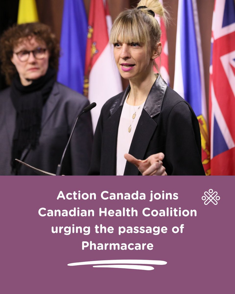 This morning Action Canada gathered with partners from the Canadian Health Coalition to urge the government to pass the proposed Pharmacare Act as soon as possible. Access to contraception isn’t just about medicine, it’s about equality, health outcomes, and financial stability.