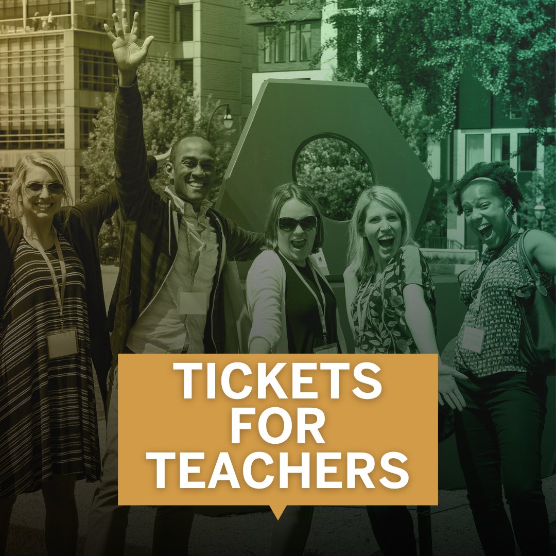 🎭✨ We are so grateful for educators shaping tomorrow's leaders! And to show our appreciation we are happy to offer Tickets for Teachers: providing Georgia teachers with FREE access to select showings of Alliance Theatre productions. 🎟️ For more visit alliancetheatre.org.🍎