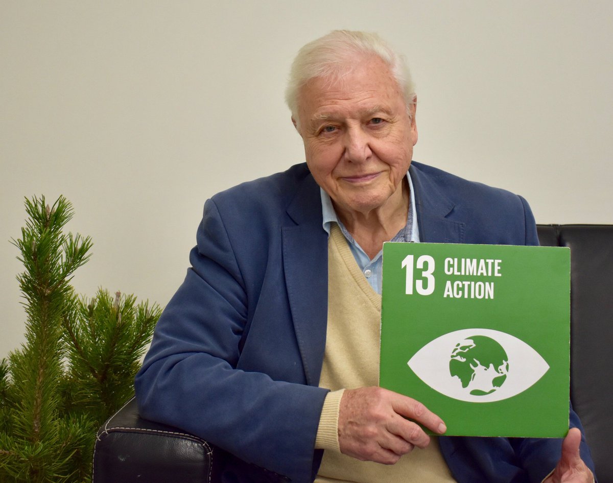 Happy birthday, Sir David Attenborough! And thank you for your tireless commitment to #ClimateAction. Here's how you can #ActNow and join him in protecting our planet: un.org/actnow