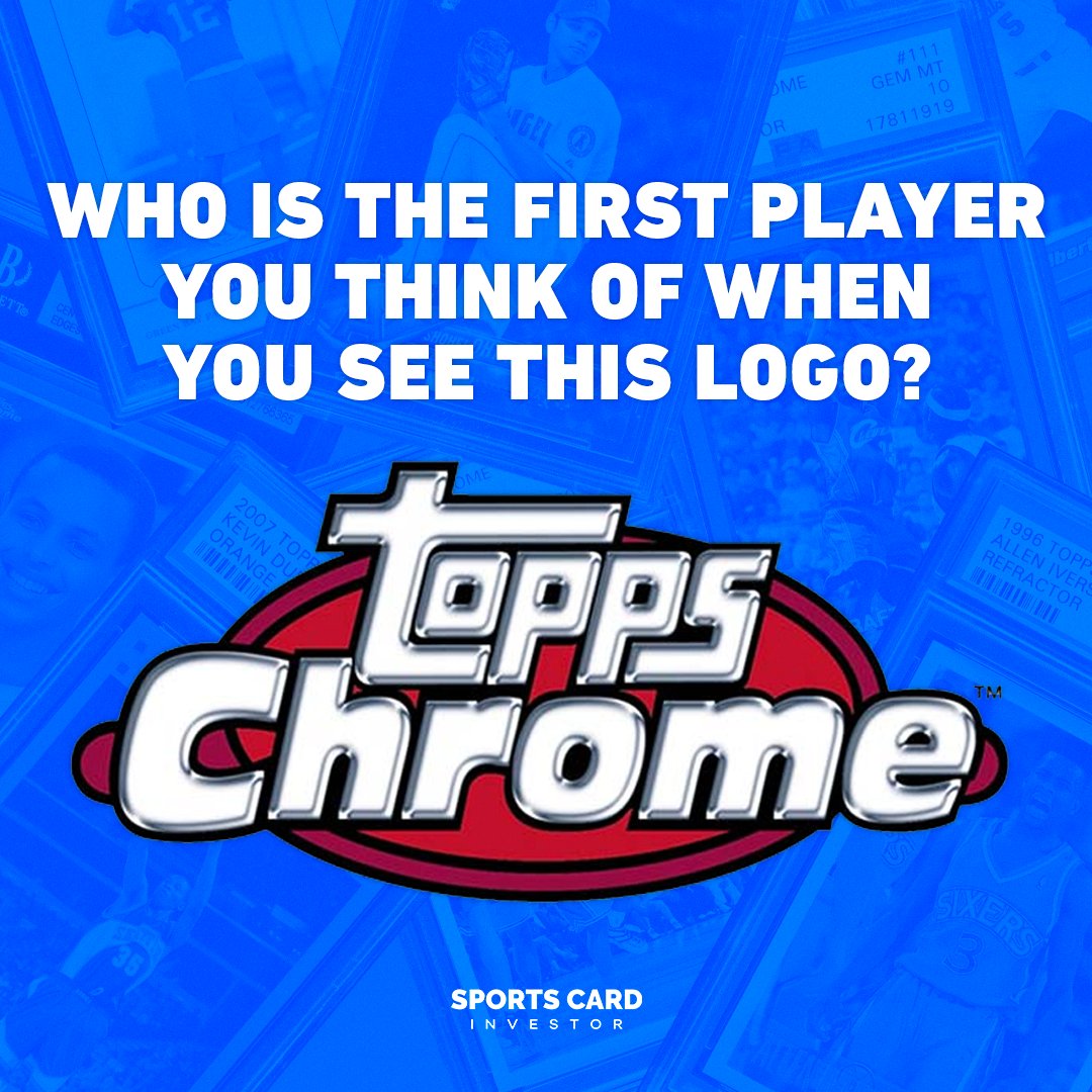Which athlete do you think of first when you see the @Topps Chrome logo? 🤔