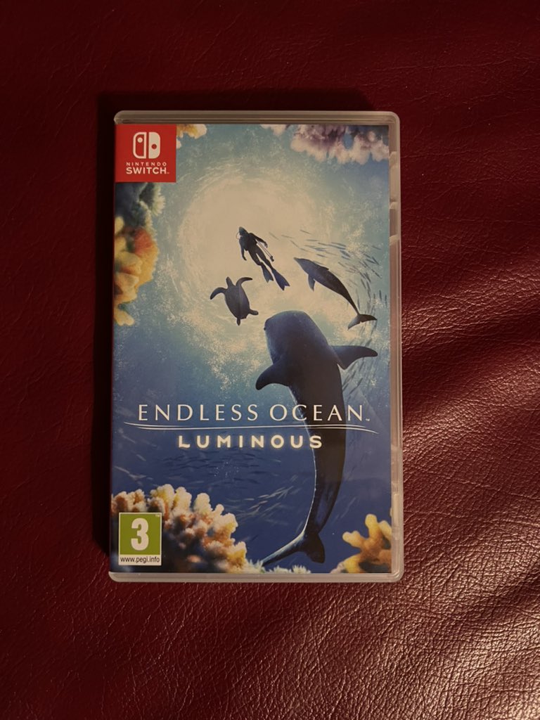 Merci à @NintendoActu . Ça fera du bien un jeu zen et ça me rappellera ma jeunesse et la plongée.