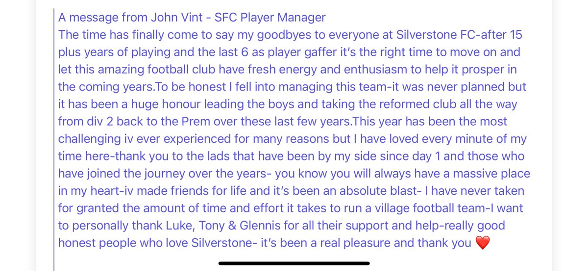 Silverstone FC tweet media